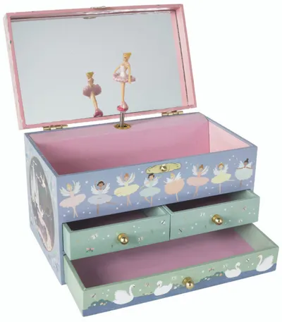 Cutie muzicala pentru bijuterii Floss & Rock - Balerina