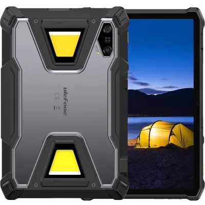 Tableta rugged Ulefone Armor Pad 5 Pro, 5G, Wi-Fi, 11 90Hz, Dimensity 7400x, 12GB RAM, 512GB,24200mAh, NFC, 24200mAh, 120W, Android 15