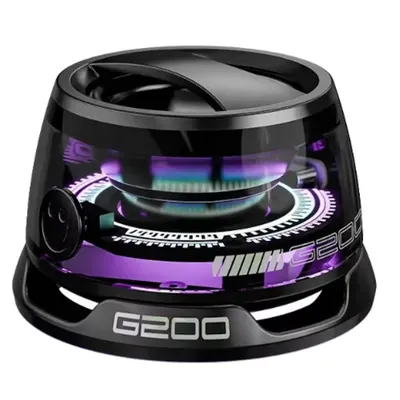 Boxa Portabila Bluetooth Rezistenta la Apa IPX7 cu Magnet, Atasare Magnetica pentru Telefoane & Suprafete Metalice, Sunet Surround 3D, Iluminare RGB, TWS Dual Channel, Negru