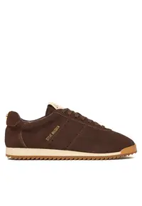 Pantofi sport dama model 880 - culoare maro ciocolatiu - piele naturala
