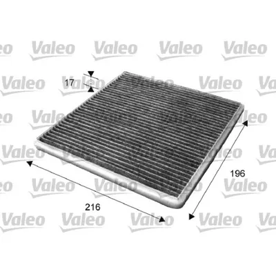Filtru, aer habitaclu VALEO 715650