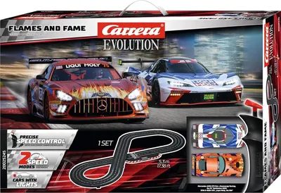 Pistă de curse Carrera - Evolution, Flăcări și glorie