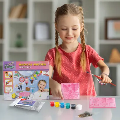 Set creativ - Happy Dough - Magical Unicorn Jewellery
