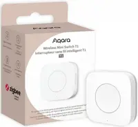 Comutator pentru accesorii smart Aqara - Wireless Mini Switch T1, alb