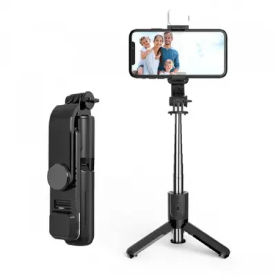 Selfie Stick Bluetooth Techsuit L11s, Universal (Negru)