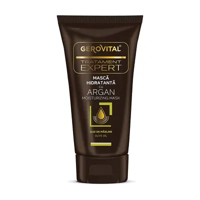 Masca hidratanta cu Argan Tratament Expert, 150ml, Gerovital