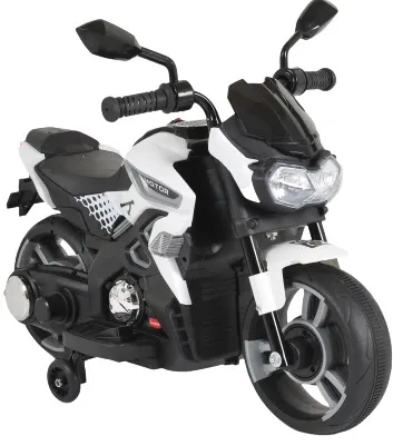Motocicleta electrică pentru copii Moni Toys - Houston, alb