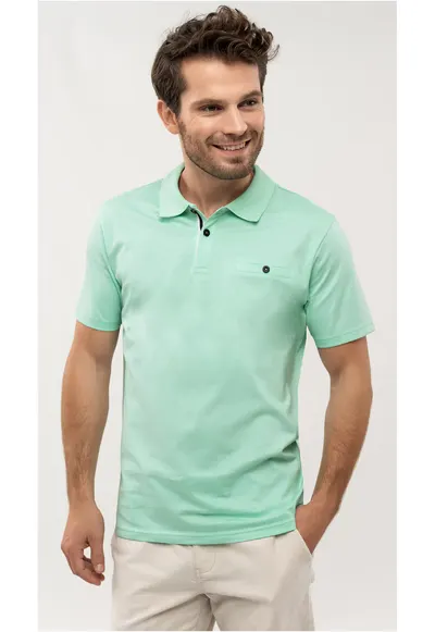 Tricou polo O-Maron pentru barbati - menta
