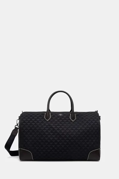 Emporio Armani geantă de călătorie pentru bărbați din piele