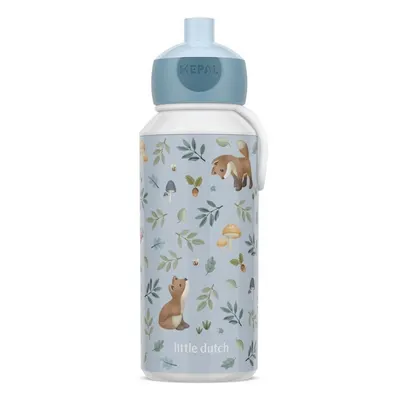 Sticlă pentru copii albastru-deschis din plastic 400 ml Forest Friends by Little Dutch – Mepal