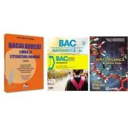 Pachet Bacalaureat 2026. Limba si literatura romana, Matematica si Chimie organica pentru liceu. Sinteze. Probleme. Teste