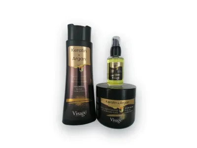 Pachet Promo Visage Keratin & Argan 3 produse