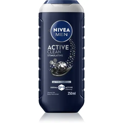 NIVEA MEN Active Clean gel de duș pentru barbati 250 ml