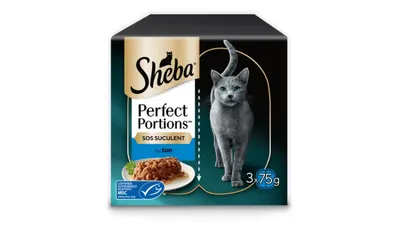 Sheba Pate Perfect Portion Ton 6X37,5 G