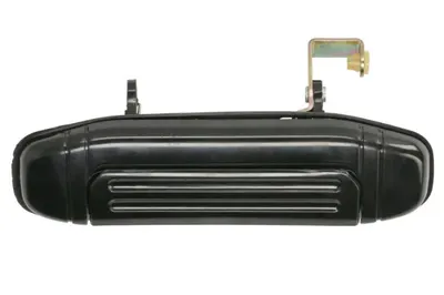 Maner usa spate stanga exterior, negru smooth potrivit MITSUBISHI PAJERO II 01.97-04.00