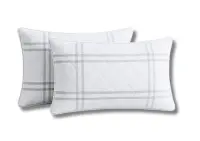 Set 2 Perne Somnart matlasate Grid Confort 50x70 cm