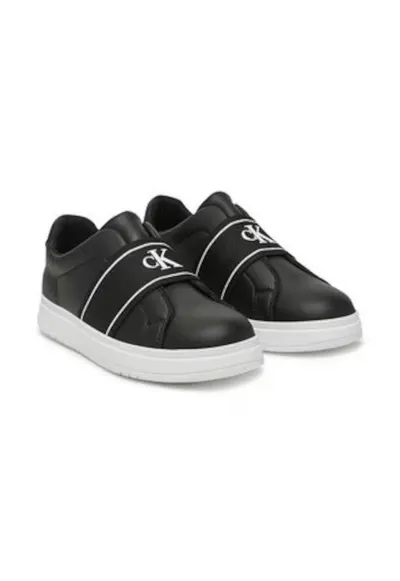 Tenisi unisex - piele ecologica - negru