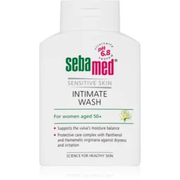 Sebamed Wash Emulsie pentru igienă intimă în timpul menopauzei pH 6,8