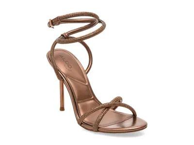 Sandale elegante ALDO bronz, MANAELDEN 222, din piele ecologica