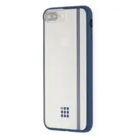 Carcasa albastra Hard Case Iphone 7 Plus Transparent Elastic