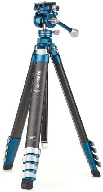 Trepied Benro - CyanBird Carbon + FS20PRO, 18-152 cm, negru