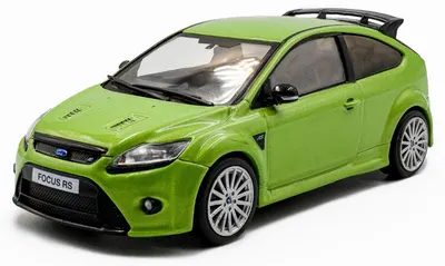 Model de colecție SOLIDO Modern: Automobile - Ford Focus Mk II RS, Green, 2010