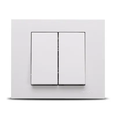 Comutator ST Alb Ovivo Grano, 400-010200-202