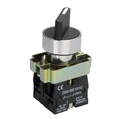 Selector LAY5-BD33 3 positions I-0-II standard handle