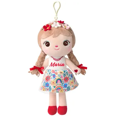 Papusa personalizata de plus Simfonia Florilor (mini)
