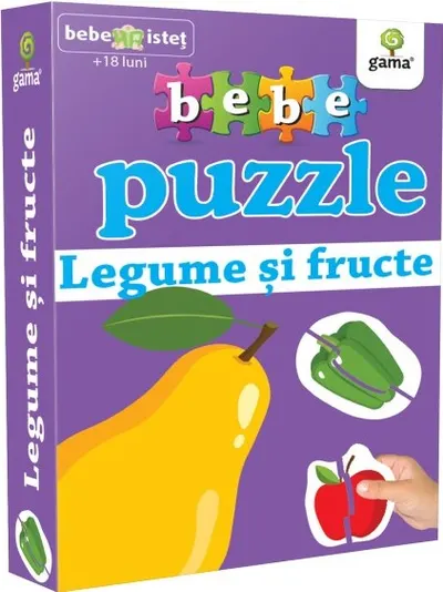 Bebe Puzzle. Legume si fructe