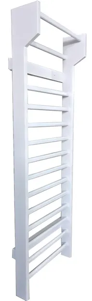 Spalier Gimnastica SCHROTH, 200x80 cm, ALB, 12 bare - M220LC1