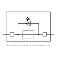 Fuse plug; with pull-tab; for miniature metric fuses 5 x 20 mm and 5 x 25 mm; with LED indicator; 24 V AC/DC; 6 mm wide; gray