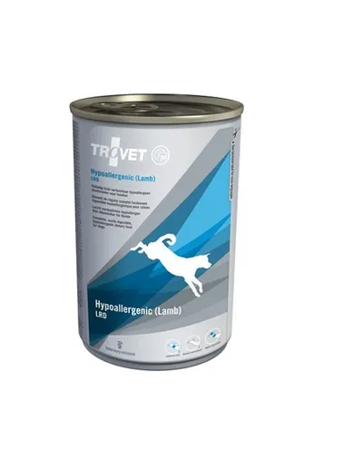 TROVET Hypoallergenic Lamb LRD hrana caini, cu miel 400 g