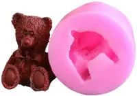 Mold din silicon (formă) Em Art – Urs șezând, 57 x 57 x 55 mm
