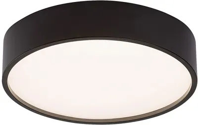 Plafoniera LED cu senzor Rabalux - Larcia 75011, IP 44, 19 W, negru