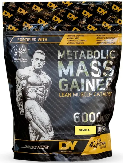 Metabolic Mass Gainer, vanilie, 6000 g, Dorian Yates Nutrition