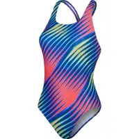 Costum De Baie One-Piece NATAȚIE Speedo Powerback All-Over Print Digital Femei