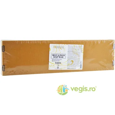Baza de Sapun Melt & Pour Alb 1kg