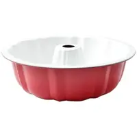 Tava Copt pentru Chec, Rotunda, 25.3 x 8.5 cm, Rosie, Perfect Home
