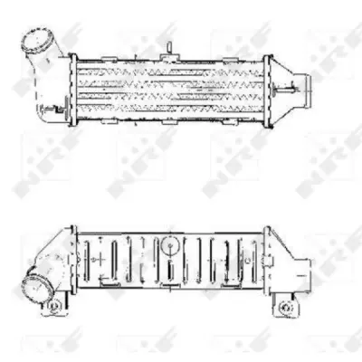 Intercooler, compresor NRF 30444
