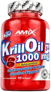 Krill Oil, 1000 mg, 60 capsule, Amix