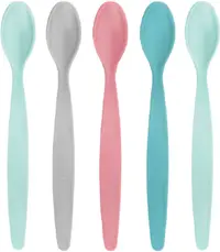 Reer Baby Feeding Spoon Set - 5 bucăți