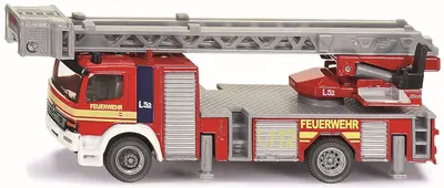 Mașinuță din metal Siku Super - Masina de pompieri, 1:87