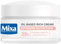 Mixa Cremă de față intensiv hrănitoare, 50 ml