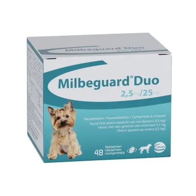 Milbeguard Duo Caine, 1 tableta