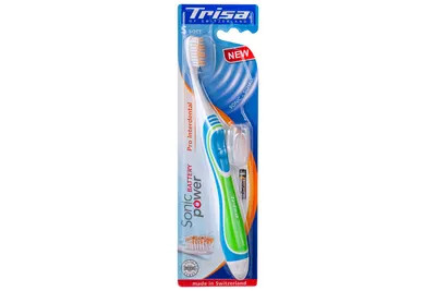 Periuta de dinti electrica Sonic Power Battery Pro Interdental Soft, 1 bucata, Trisa