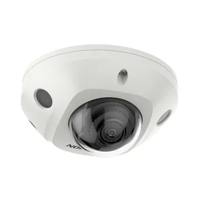 Camera supraveghere IP Dome ColorVu Hikvision DS-2CD2527G2-LS28C, 2 MP, 2.8 mm, lumina alba 30, microfon, slot card, PoE, protectie perimetrala
