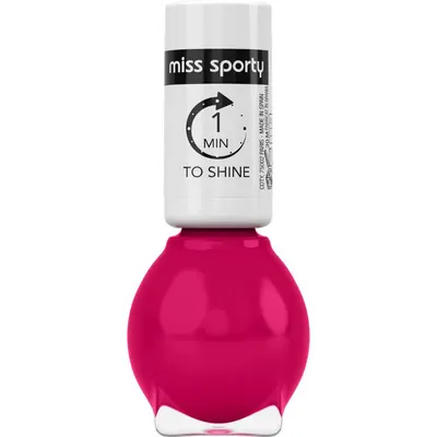 Lac de unghii 1 Minute To Shine 123, 7ml, Miss Sporty