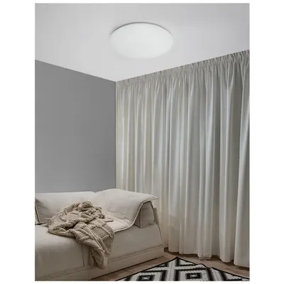 Plafoniera MINORI Alb & Clear Structured Sticla Crom Metal LED E27 2x12W 230V IP20 Fara bec