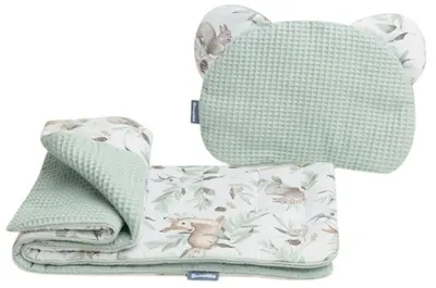 Set cărucior Sensillo - Deers Mint